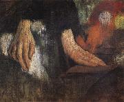 Edgar Degas Study of Hand oil painting